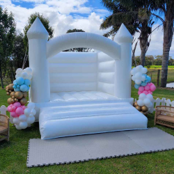 White Bouncy Castle